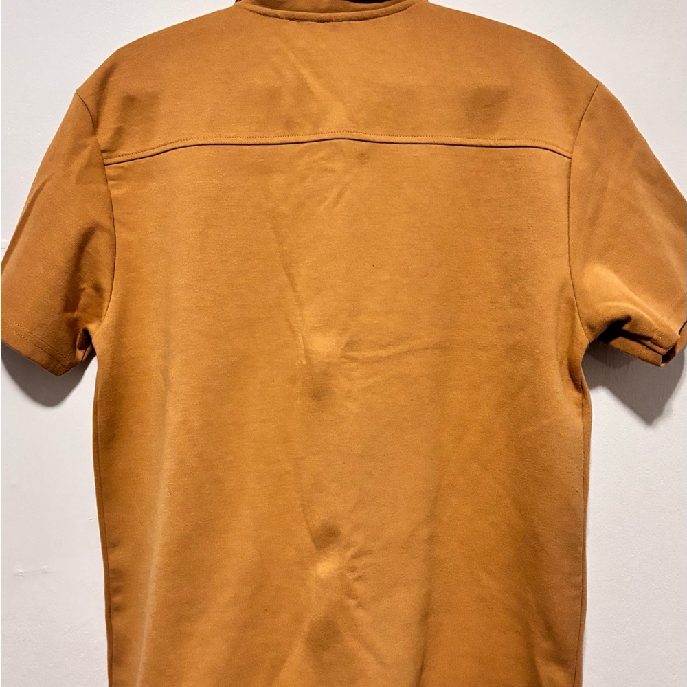 Kangol Men's Camel Button Down Shirt - Picture 7 of 7